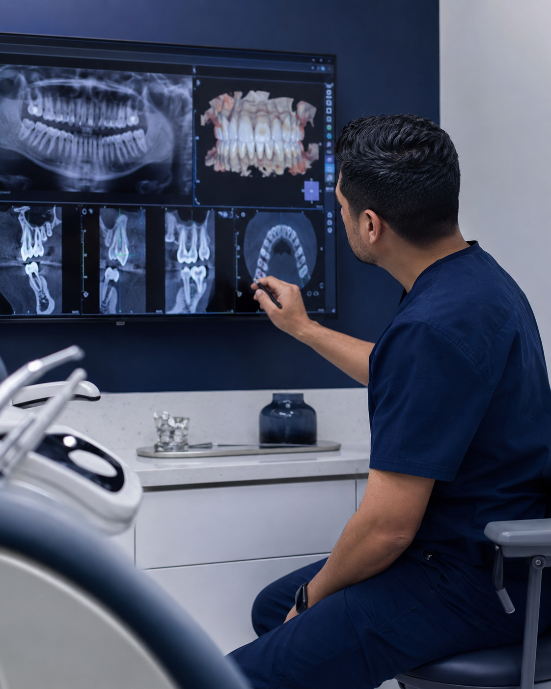 Análisis de diagnóstico y planificación dental digital